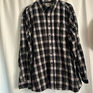 L.L Bean Men’s Flannel Button Up Size XXL